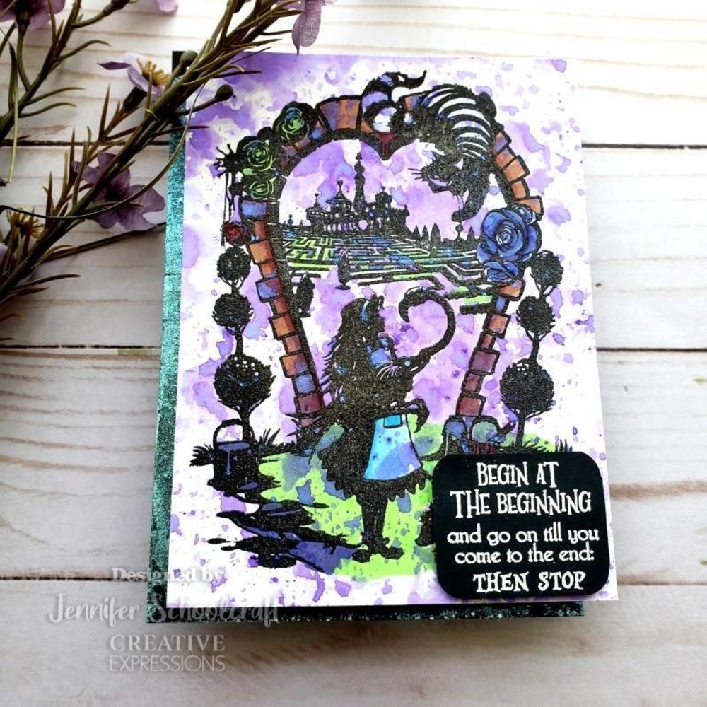 Creative Expressions Paper Panda Rubber Stamp A6 The Queen's Croquet Ground (CERPP010) (OUTLET) Creative Expressions Paper Panda Rubber Stamp A6 The Queen's Croquet Ground (CERPP010) (OUTLET)