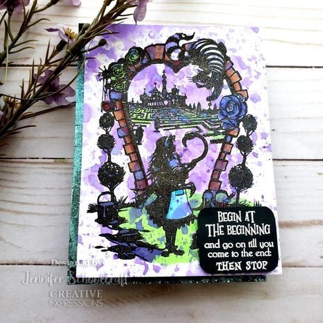 Creative Expressions Paper Panda Rubber Stamp A6 The Queen's Croquet Ground (CERPP010) (OUTLET) Creative Expressions Paper Panda Rubber Stamp A6 The Queen's Croquet Ground (CERPP010) (OUTLET)