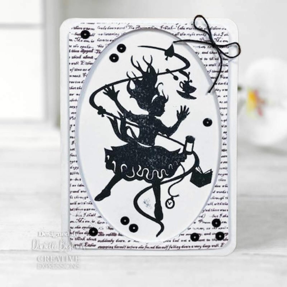 Creative Expressions Paper Panda Rubber Stamp A6 Down The Rabbit Hole (CERPP009) (OUTLET) Creative Expressions Paper Panda Rubber Stamp A6 Down The Rabbit Hole (CERPP009) (OUTLET)