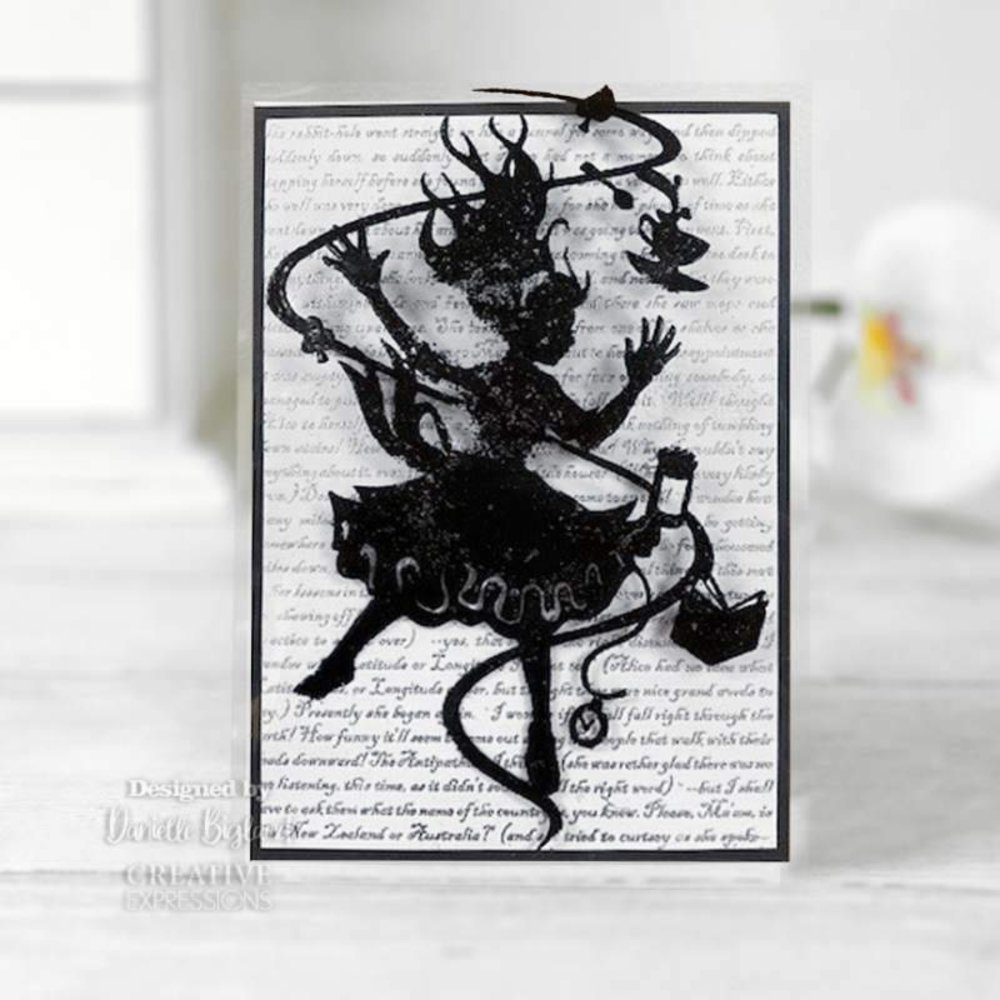 Creative Expressions Paper Panda Rubber Stamp A6 Down The Rabbit Hole (CERPP009) (OUTLET) Creative Expressions Paper Panda Rubber Stamp A6 Down The Rabbit Hole (CERPP009) (OUTLET)