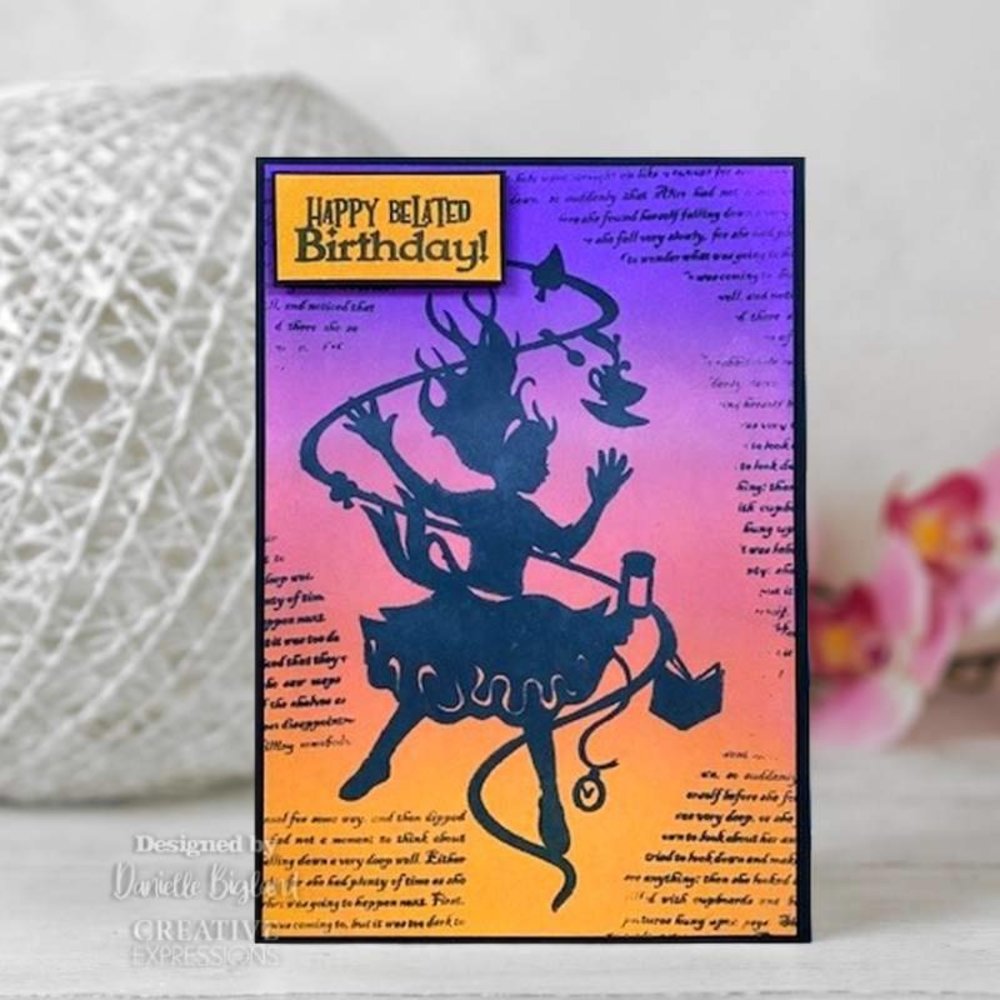 Creative Expressions Paper Panda Rubber Stamp A6 Down The Rabbit Hole (CERPP009) (OUTLET) Creative Expressions Paper Panda Rubber Stamp A6 Down The Rabbit Hole (CERPP009) (OUTLET)