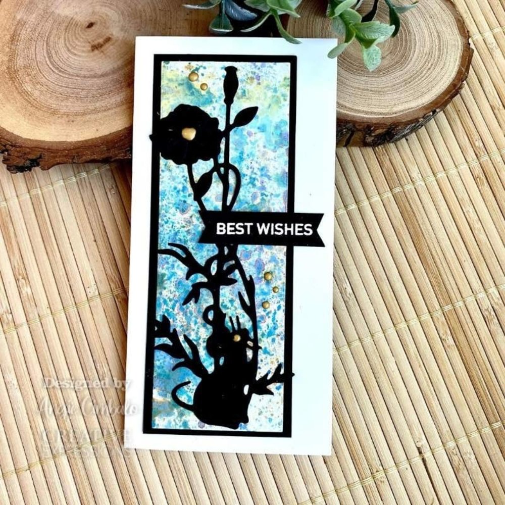 Creative Expressions Paper Panda Craft Die Among The Poppies (CEDPP037) (OUTLET)