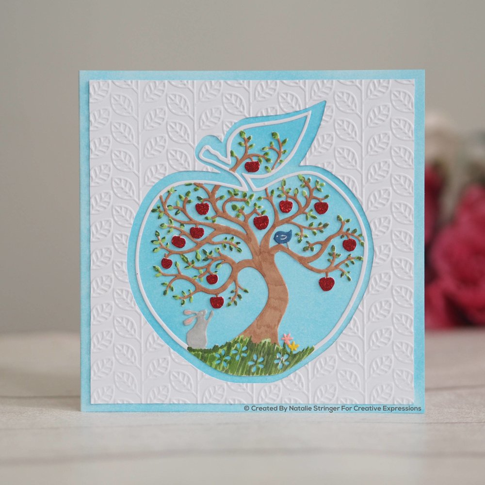 Creative Expressions Paper Panda Craft Die Apple Tree (CEDPP010) (OUTLET)