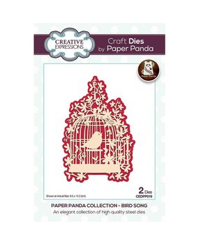 Creative Expressions Paper Panda Craft Die Bird Song (CEDPP019) (OUTLET)