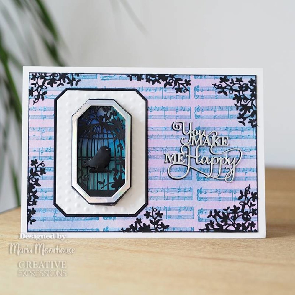 Creative Expressions Paper Panda Craft Die Bird Song (CEDPP019) (OUTLET)