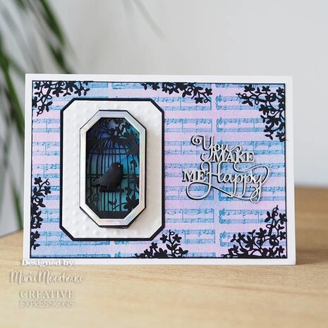 Creative Expressions Paper Panda Craft Die Bird Song (CEDPP019) (OUTLET)