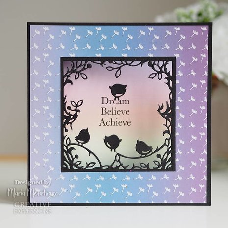 Creative Expressions Paper Panda Craft Die Love Nest (CEDPP022) (OUTLET)