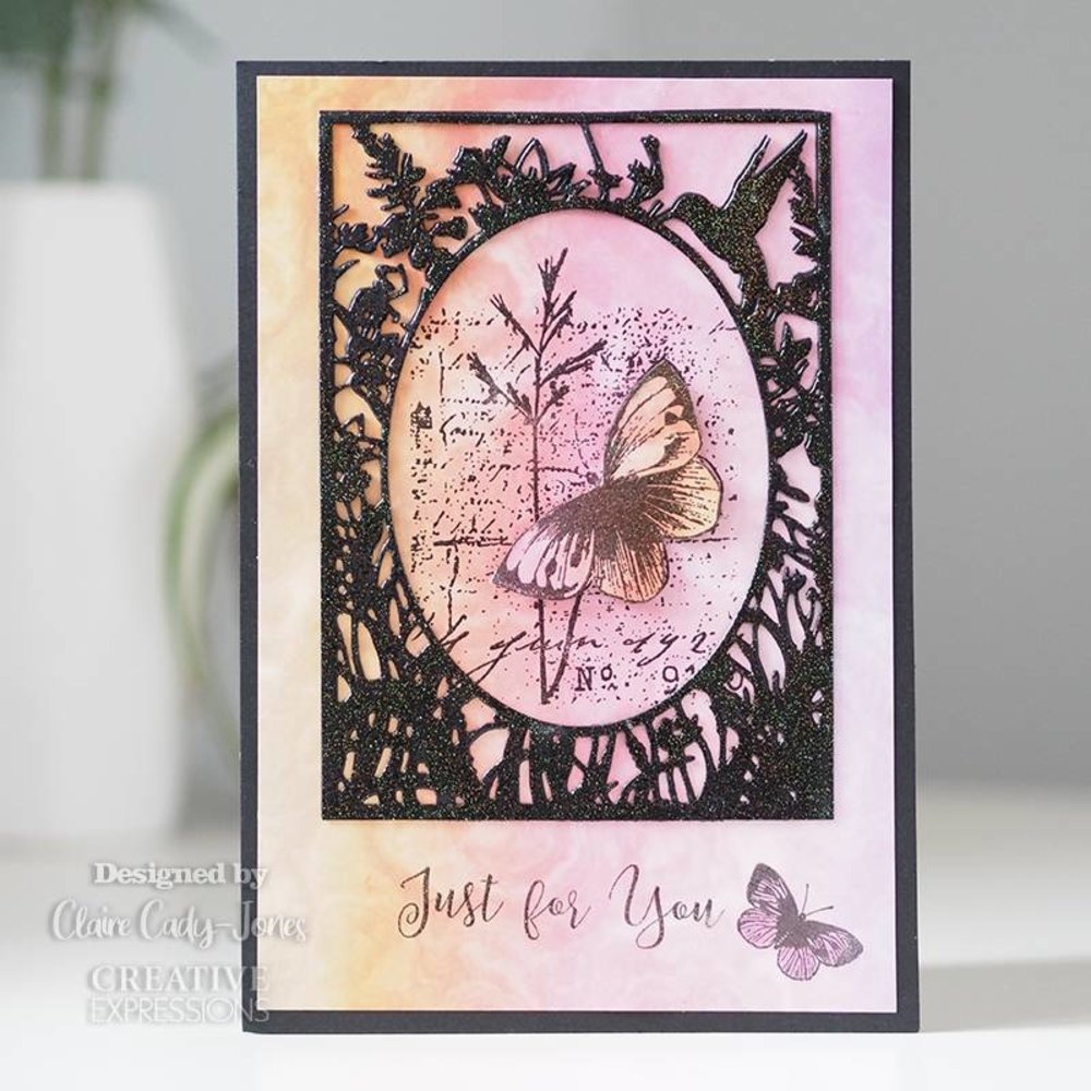 Creative Expressions Paper Panda Craft Die Meadow Frame (CEDPP024) (OUTLET)