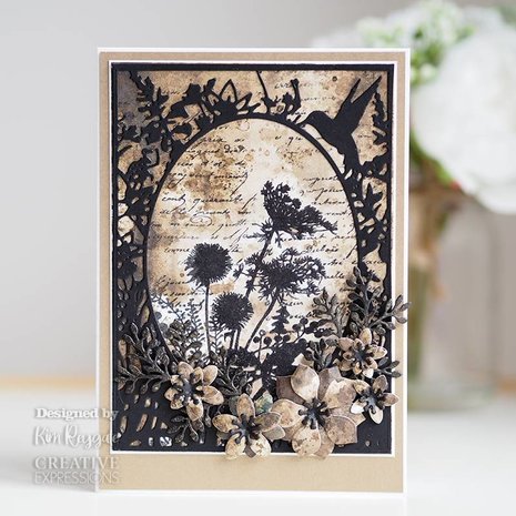Creative Expressions Paper Panda Craft Die Meadow Frame (CEDPP024) (OUTLET)