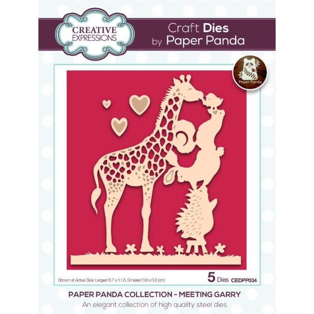 Creative Expressions Paper Panda Craft Die Meeting Garry (CEDPP034) (OUTLET) Creative Expressions Paper Panda Craft Die Meeting Garry (CEDPP034) (OUTLET)