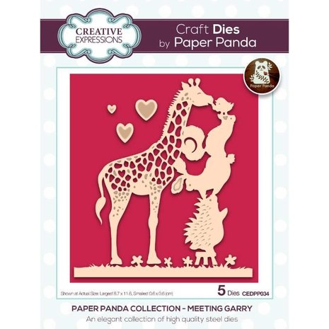 Creative Expressions Paper Panda Craft Die Meeting Garry (CEDPP034) (OUTLET) Creative Expressions Paper Panda Craft Die Meeting Garry (CEDPP034) (OUTLET)