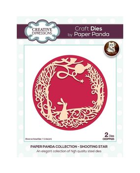 Creative Expressions Paper Panda Craft Die Shooting Star (CEDPP025) (OUTLET)