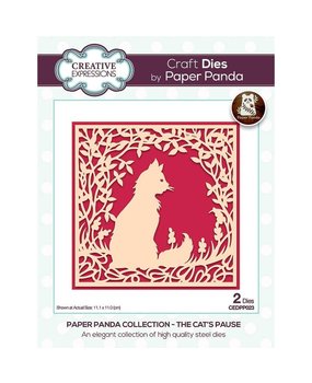 Creative Expressions Paper Panda Craft Die The Cats Pause (CEDPP023) (OUTLET)