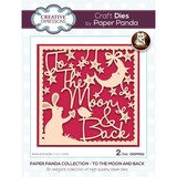 Creative Expressions Paper Panda Craft Die To The Moon And Back (CEDPP032) (OUTLET)