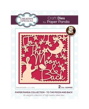 Creative Expressions Paper Panda Craft Die To The Moon And Back (CEDPP032) (OUTLET) Creative Expressions Paper Panda Craft Die To The Moon And Back (CEDPP032) (OUTLET)