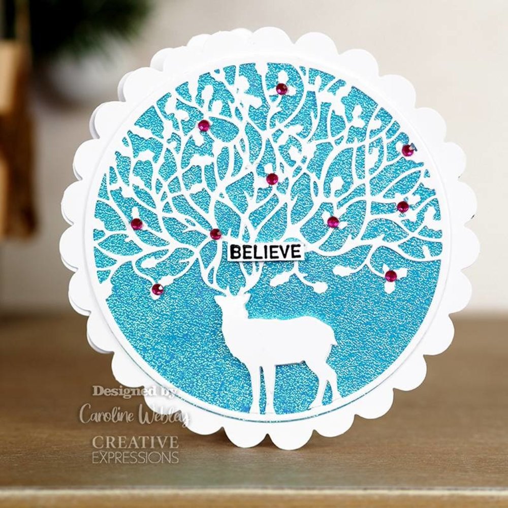 Creative Expressions Paper Panda Craft Die Winter Stag (CEDPP027) (OUTLET)