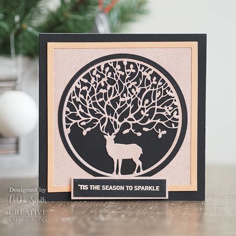 Creative Expressions Paper Panda Craft Die Winter Stag (CEDPP027) (OUTLET)
