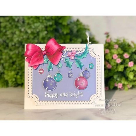Creative Expressions Fabiola Giardinaro Clear Stamp A6 Christmas Ornaments (CEC970) (OUTLET)