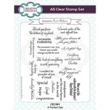 Creative Expressions Jamie Rodgers Clear Stamp A5 A Perfect Day (CEC961) (OUTLET)