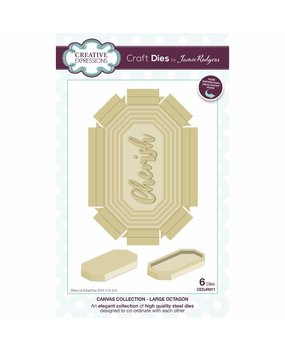 Creative Expressions Jamie Rodgers Craft Die Canvas Collection Large Octagon (CEDJR011) (OUTLET)