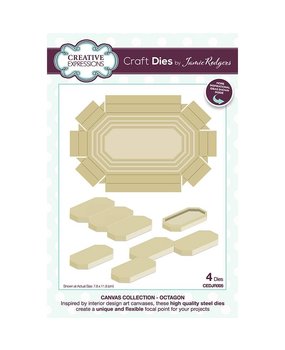 Creative Expressions Jamie Rodgers Craft Die Canvas Collection Octagon (CEDJR005) (OUTLET)