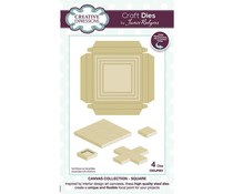 Creative Expressions Jamie Rodgers Craft Die Canvas Collection Square (CEDJR001)