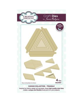 Creative Expressions Jamie Rodgers Craft Die Canvas Collection Triangle (CEDJR007) (OUTLET)