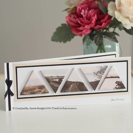 Creative Expressions Jamie Rodgers Craft Die Canvas Collection Triangle (CEDJR007) (OUTLET)