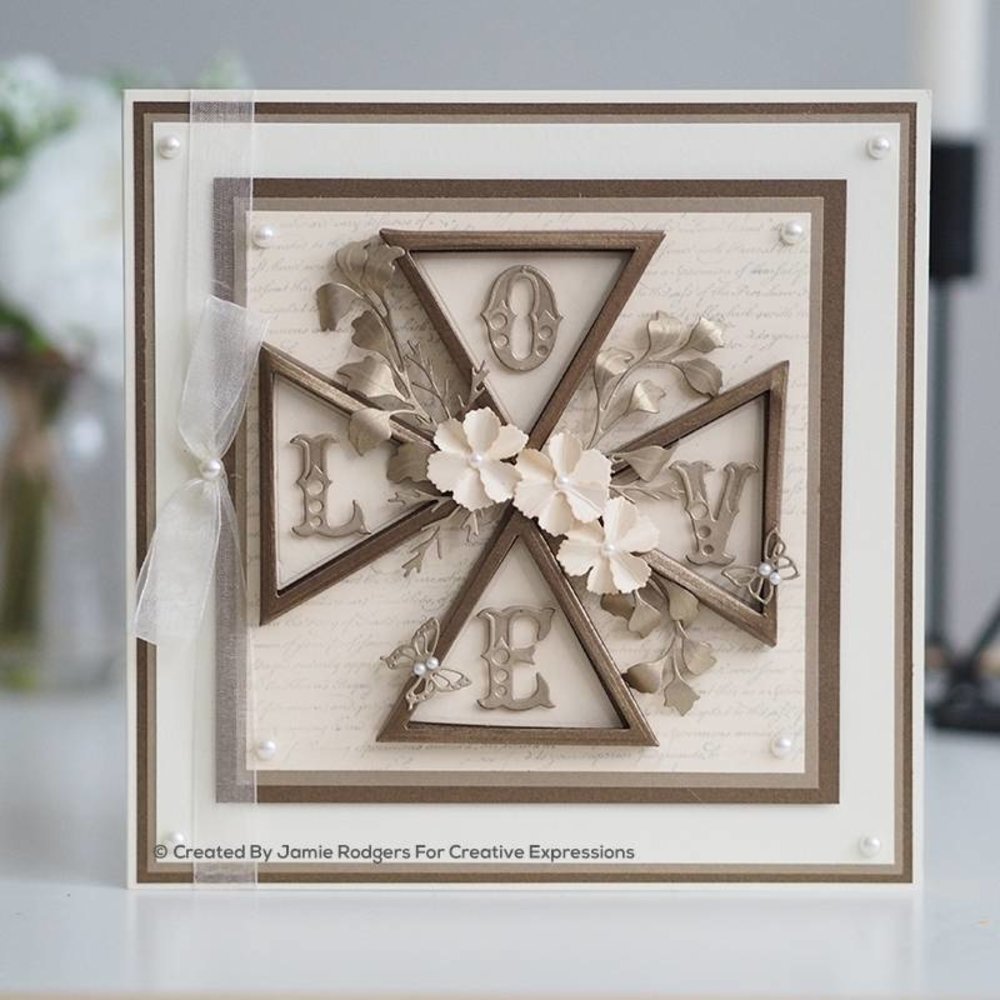 Creative Expressions Jamie Rodgers Craft Die Canvas Collection Triangle (CEDJR007) (OUTLET)