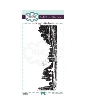 Creative Expressions Designer Boutique Rubber Stamp DL The Big Day (UMSDB060) (OUTLET)