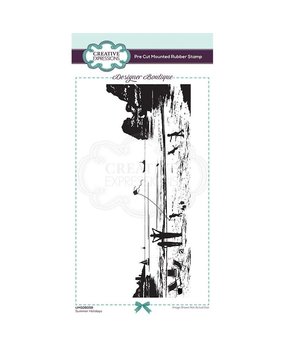 Creative Expressions Designer Boutique Rubber Stamp DL Summer Holiday's (UMSDB059) (OUTLET)