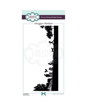 Creative Expressions Designer Boutique Rubber Stamp DL Dad's Day Out (UMSDB058) (OUTLET)