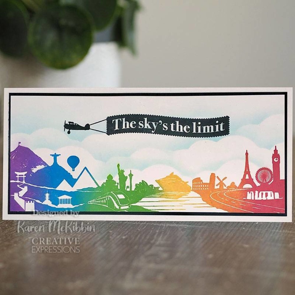Creative Expressions Designer Boutique Rubber Stamp DL Bucket List (UMSDB061) (OUTLET) Creative Expressions Designer Boutique Rubber Stamp DL Bucket List (UMSDB061) (OUTLET)