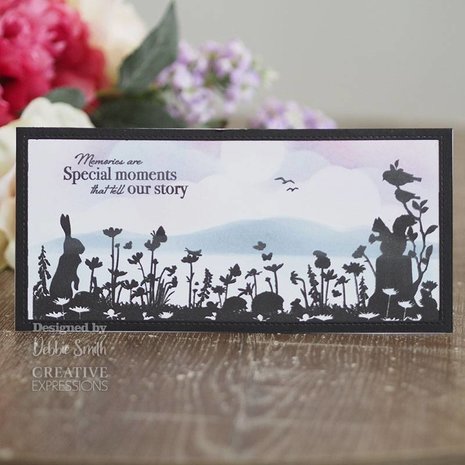 Creative Expressions Designer Boutique Clear Stamp DL Hello My Friend (UMSDB062) (OUTLET)