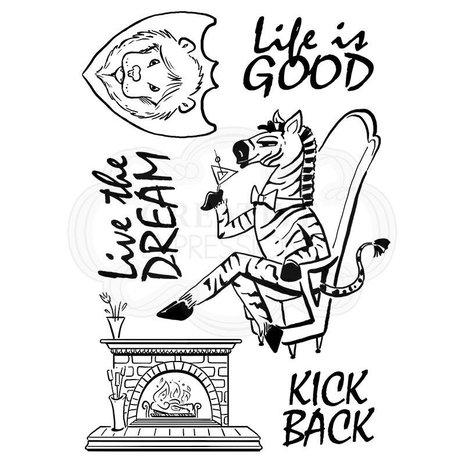 Creative Expressions Designer Boutique Clear Stamp A5 Dapper Zebra (UMSDB049) (OUTLET) Creative Expressions Designer Boutique Clear Stamp A5 Dapper Zebra (UMSDB049) (OUTLET)