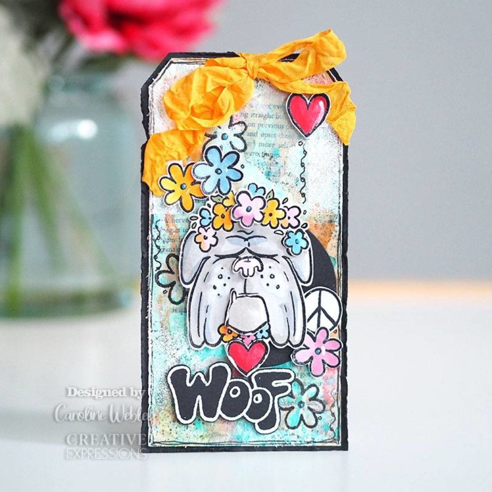 Creative Expressions Designer Boutique Clear Stamp A5 Hippie Dogs (UMSDB050) (OUTLET) Creative Expressions Designer Boutique Clear Stamp A5 Hippie Dogs (UMSDB050) (OUTLET)