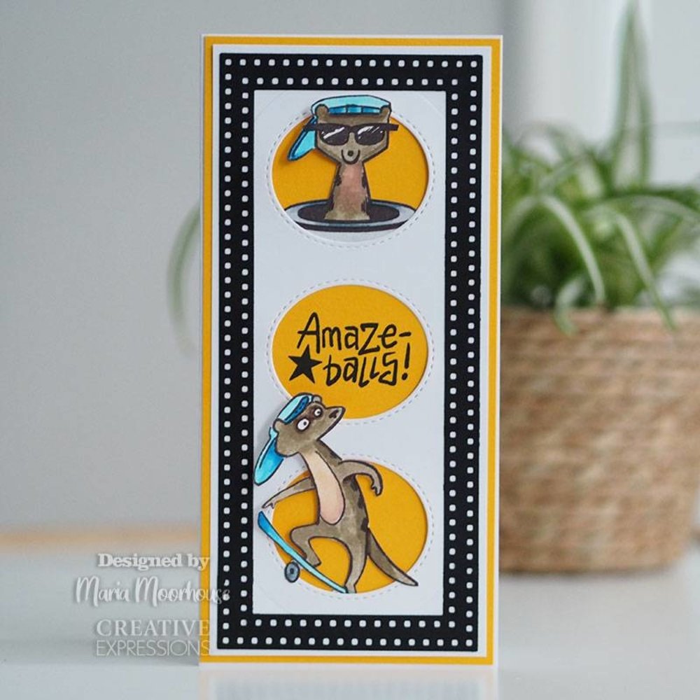 Creative Expressions Designer Boutique Clear Stamp A5 Musical Meerkats (UMSDB053) (OUTLET) Creative Expressions Designer Boutique Clear Stamp A5 Musical Meerkats (UMSDB053) (OUTLET)