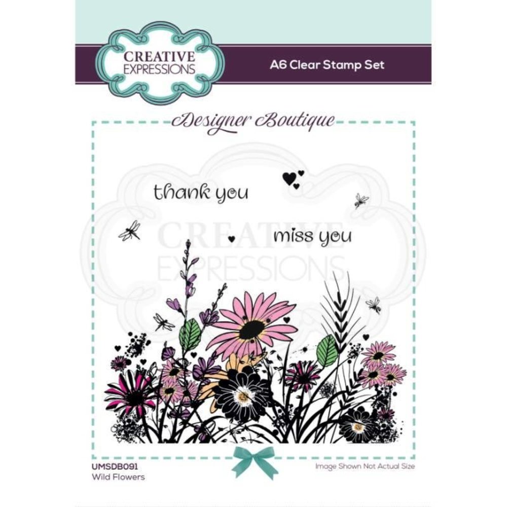 Creative Expressions Designer Boutique Clear Stamp A6 Woodland Walk Wild Flowers (UMSDB091) (OUTLET) Creative Expressions Designer Boutique Clear Stamp A6 Woodland Walk Wild Flowers (UMSDB091) (OUTLET)