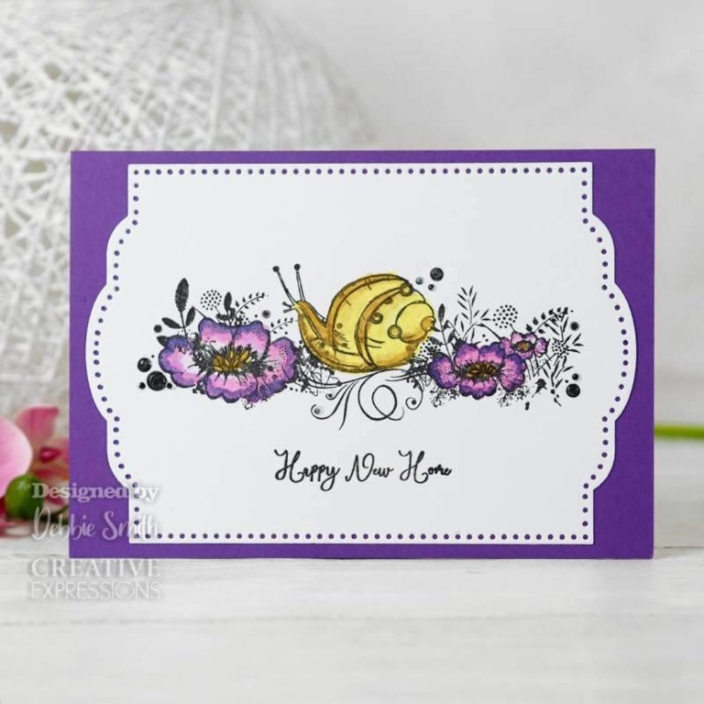 Creative Expressions Designer Boutique Clear Stamp A6 Woodland Walk Slow Jo Snail (UMSDB087) (OUTLET) Creative Expressions Designer Boutique Clear Stamp A6 Woodland Walk Slow Jo Snail (UMSDB087) (OUTLET)