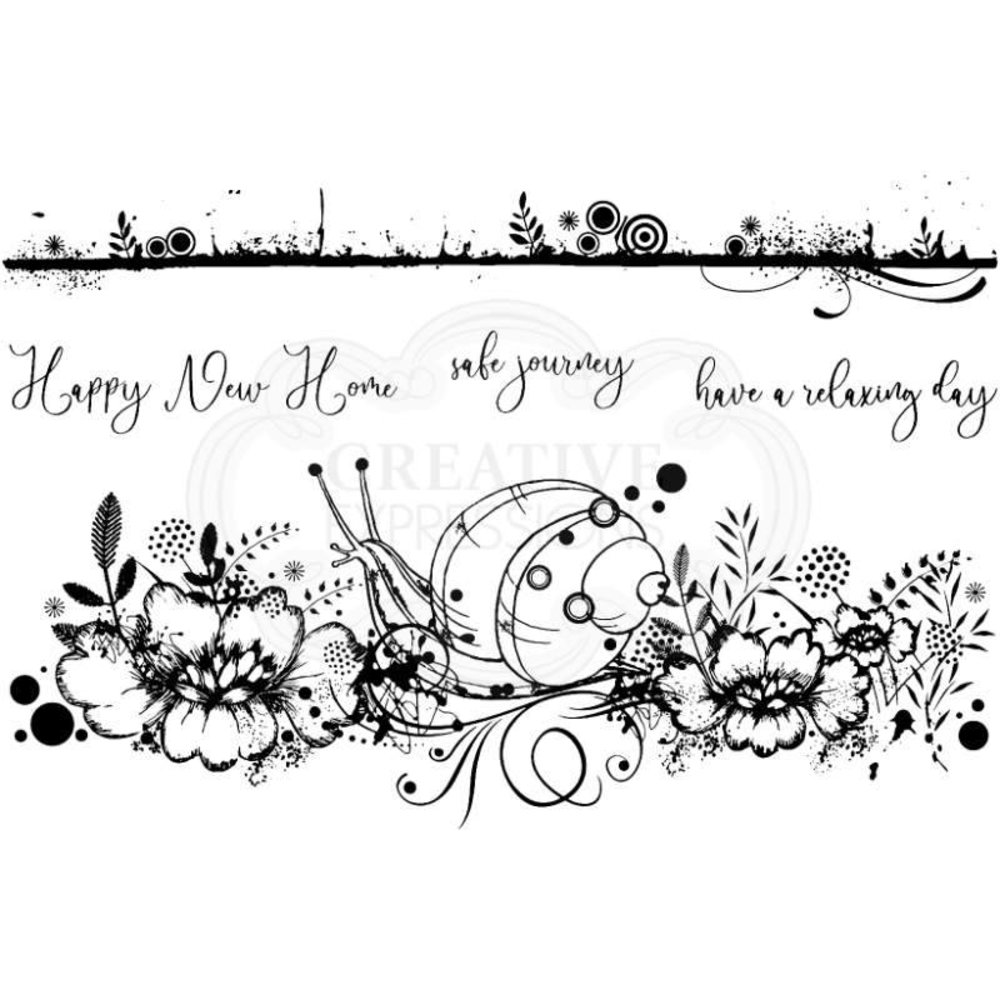 Creative Expressions Designer Boutique Clear Stamp A6 Woodland Walk Slow Jo Snail (UMSDB087) (OUTLET) Creative Expressions Designer Boutique Clear Stamp A6 Woodland Walk Slow Jo Snail (UMSDB087) (OUTLET)