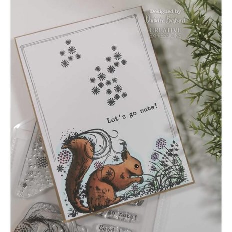 Creative Expressions Designer Boutique Clear Stamp A6 Woodland Walk Sammy Squirrel (UMSDB089) (OUTLET) Creative Expressions Designer Boutique Clear Stamp A6 Woodland Walk Sammy Squirrel (UMSDB089) (OUTLET)