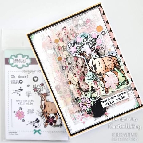 Creative Expressions Designer Boutique Clear Stamp A6 Woodland Walk My Dear Deer (UMSDB086) (OUTLET) Creative Expressions Designer Boutique Clear Stamp A6 Woodland Walk My Dear Deer (UMSDB086) (OUTLET)
