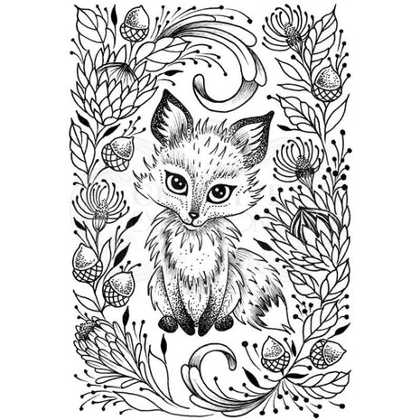Creative Expressions Designer Boutique Clear Stamp A6 The Fox's Den (UMSDB081) (OUTLET)