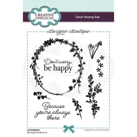 Creative Expressions Designer Boutique Clear Stamp A6 Springtime Blooms (UMSDB066) (OUTLET) Creative Expressions Designer Boutique Clear Stamp A6 Springtime Blooms (UMSDB066) (OUTLET)
