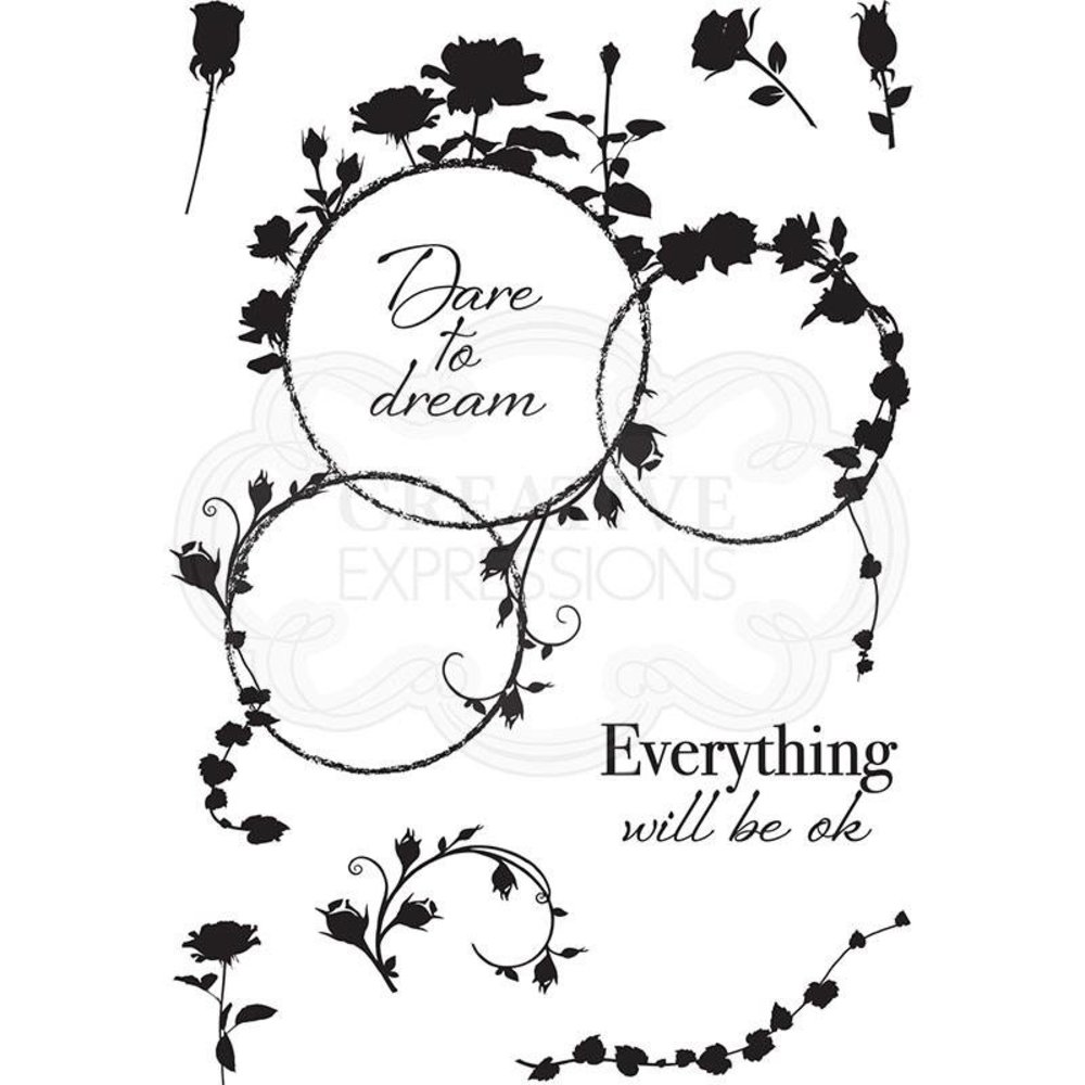 Creative Expressions Designer Boutique Clear Stamp A6 Rose Loops (UMSDB064) (OUTLET) Creative Expressions Designer Boutique Clear Stamp A6 Rose Loops (UMSDB064) (OUTLET)