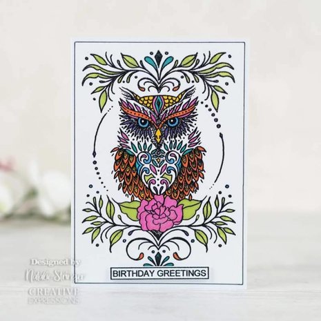 Creative Expressions Designer Boutique Clear Stamp A6 Owl Be There For Twit Twoo (UMSDB084) (OUTLET) Creative Expressions Designer Boutique Clear Stamp A6 Owl Be There For Twit Twoo (UMSDB084) (OUTLET)