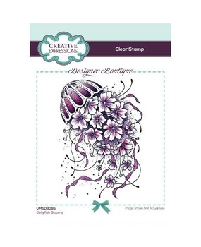 Creative Expressions Designer Boutique Clear Stamp A6 Jellyfish Blooms (UMSDB085) (OUTLET)