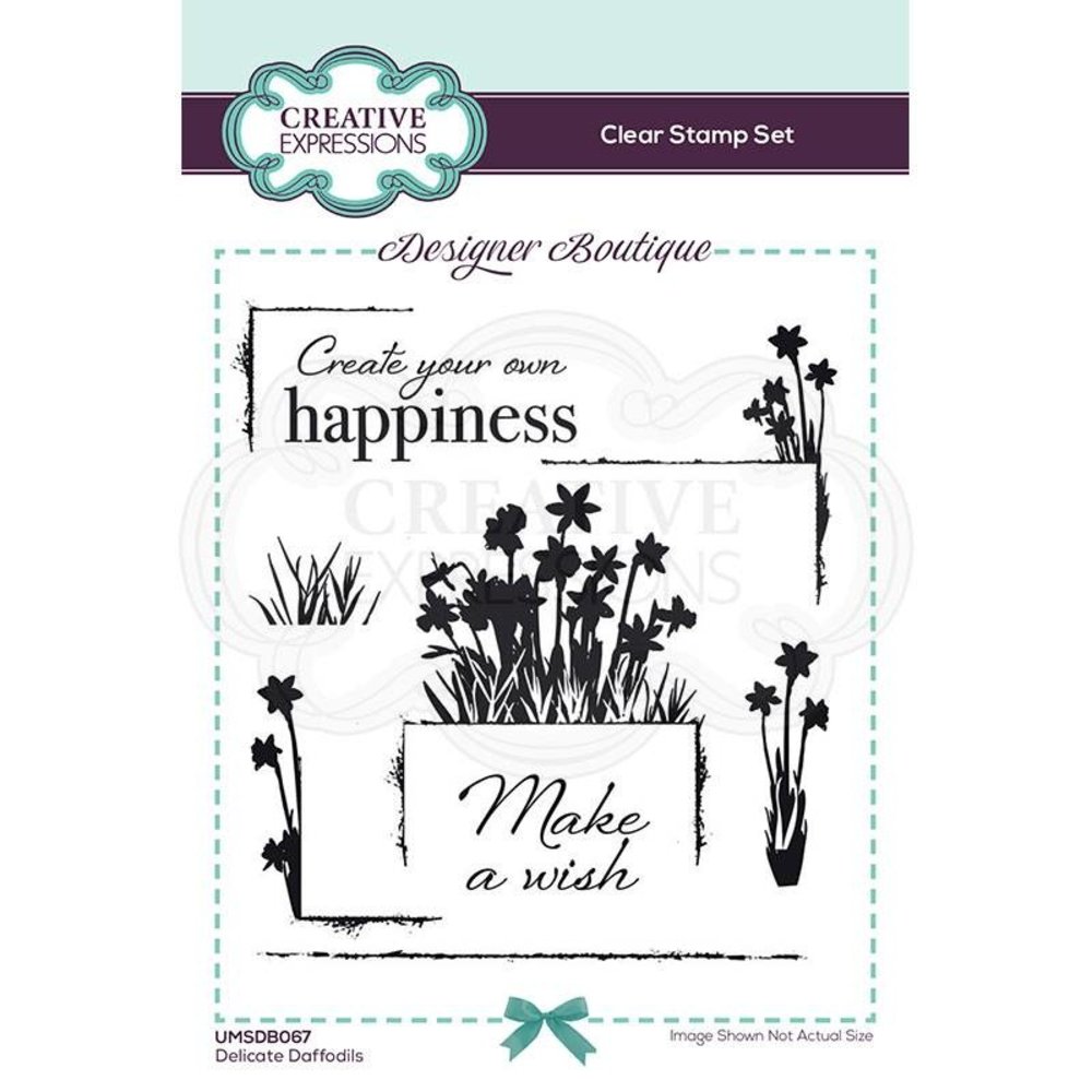 Creative Expressions Designer Boutique Clear Stamp A6 Delicate Daffodils (UMSDB067) (OUTLET) Creative Expressions Designer Boutique Clear Stamp A6 Delicate Daffodils (UMSDB067) (OUTLET)