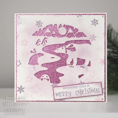 Creative Expressions Paper Cuts Scenes Polar Winter (CEDPC1175) (OUTLET)