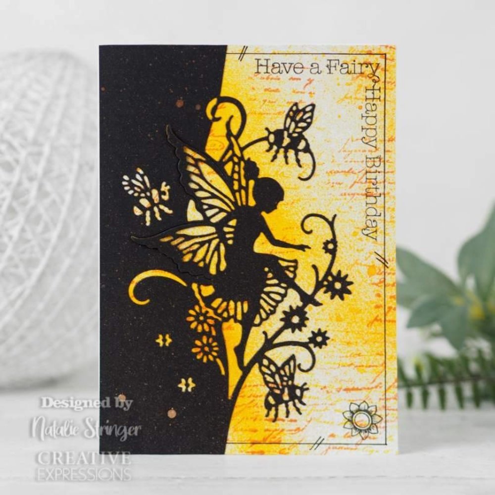 Creative Expressions Clear Stamp A5 Fairy Sentiments (CEC972) (OUTLET) Creative Expressions Clear Stamp A5 Fairy Sentiments (CEC972) (OUTLET)